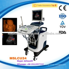 promotion!!! 4d color doppler ultrasound/laptop ultrasound scanner MSLCU24A